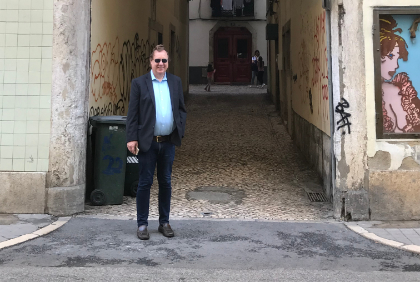 Doug in Lisbon